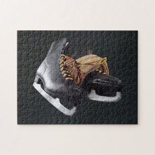 Vintage Schlittschuhe Puzzle