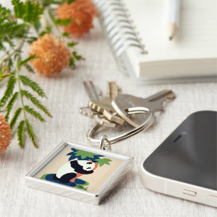 Vintage Schlüsselkette "Brookfield Zoo" Schlüsselanhänger