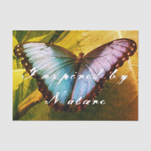 Vintage Schmetterling Foto Custom Decodipage Handw Seidenpapier