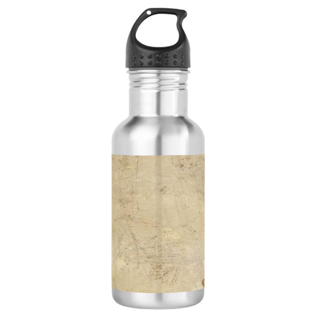 Vintage Schmetterlinge Edelstahlflasche (Vorderseite)
