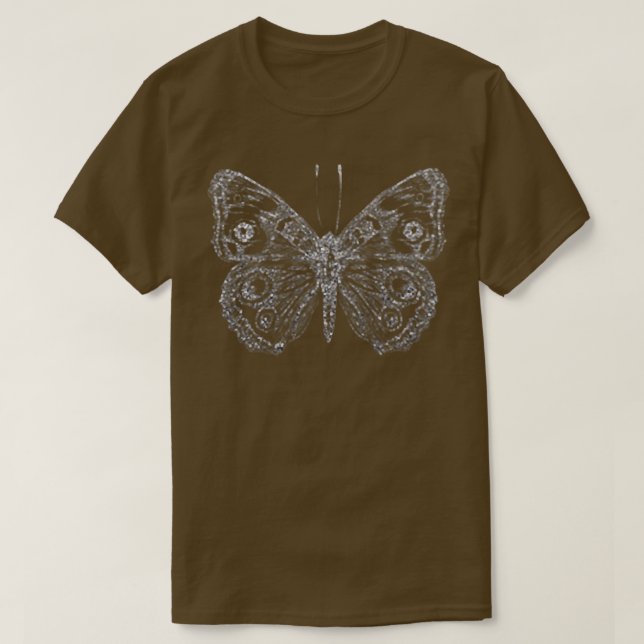 Vintage Schmetterlinge Kernästhesie Butterfett T-Shirt (Design vorne)
