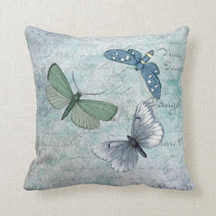 Vintage Schmetterlinge Kissen