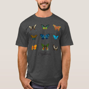 Vintage Schmetterlinge Schmetterlingsentomologie T-Shirt