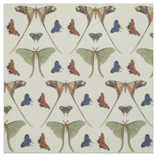 Vintage Schmetterlinge Stoff