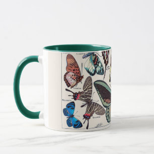 Vintage Schmetterlinge von Adolfmühle Tasse