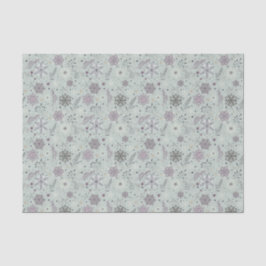Vintage Schnee Seidenpapier
