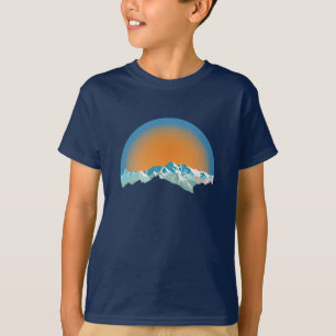 Vintage Schneeberge T-Shirt