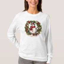 Vintage-Schneemann-Weihnachten