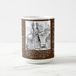 "Vintage Schnull-Krag Kaffeeunternehmen-Anzeigen" Kaffeetasse