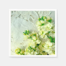 Vintage Schnürsenkel mit weißer Lila