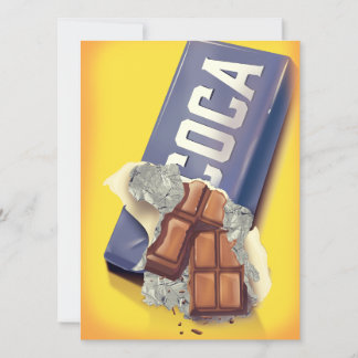 Vintage Schokolade Bar kommerziell