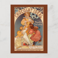 Vintage Schokoladenwerbung