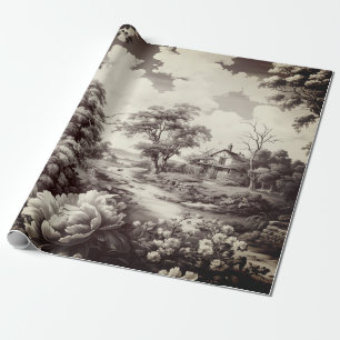 Vintage schöne Einrichtung Geschenkpapier