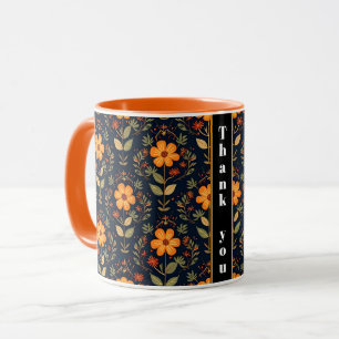 Vintage Schöne Florale Moderne Kollektion Tasse
