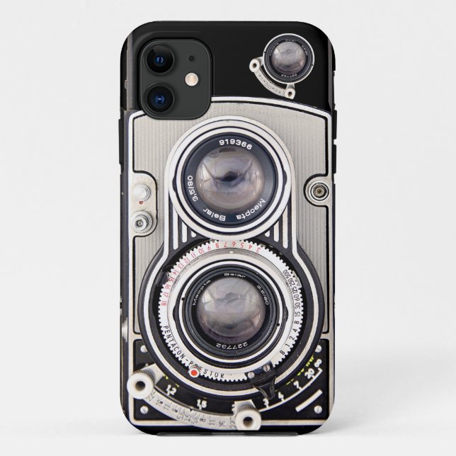 Vintage schöne Kamera Case-Mate iPhone Hülle (Rückseite)