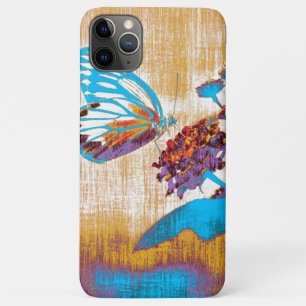 Vintage Schöner Schmetterling auf einer Blume Case-Mate iPhone Hülle