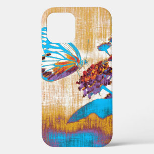 Vintage Schöner Schmetterling auf einer Blume Case-Mate iPhone Hülle