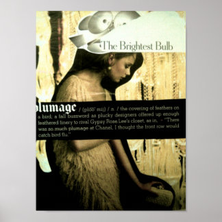 Vintage Schönheit Poster