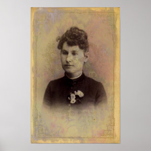 Vintage Schönheit Poster