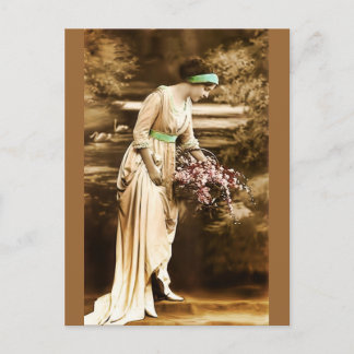 Vintage Schönheit VII Postkarte