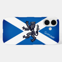 Vintage schottische Flagge, Schottland, Rampant / 