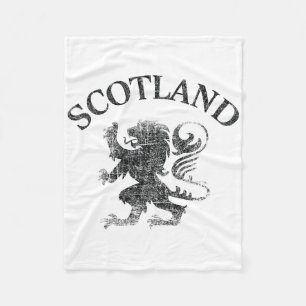 Vintage Schottischer Lion Rampant Scotland Flag Ru Fleecedecke