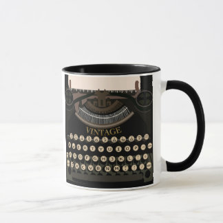 Vintage Schreibens-Tasse Tasse