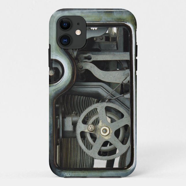 Vintage Schreibmaschine Case-Mate iPhone Hülle (Rückseite)
