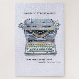 Vintage Schreibmaschine Puzzle