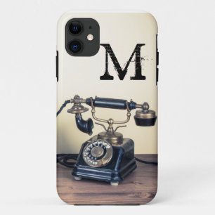 Vintage Schreibmaschine Retro Monogramm IPHONE 5 H Case-Mate iPhone Hülle