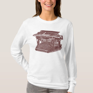 Vintage Schreibmaschine T-Shirt