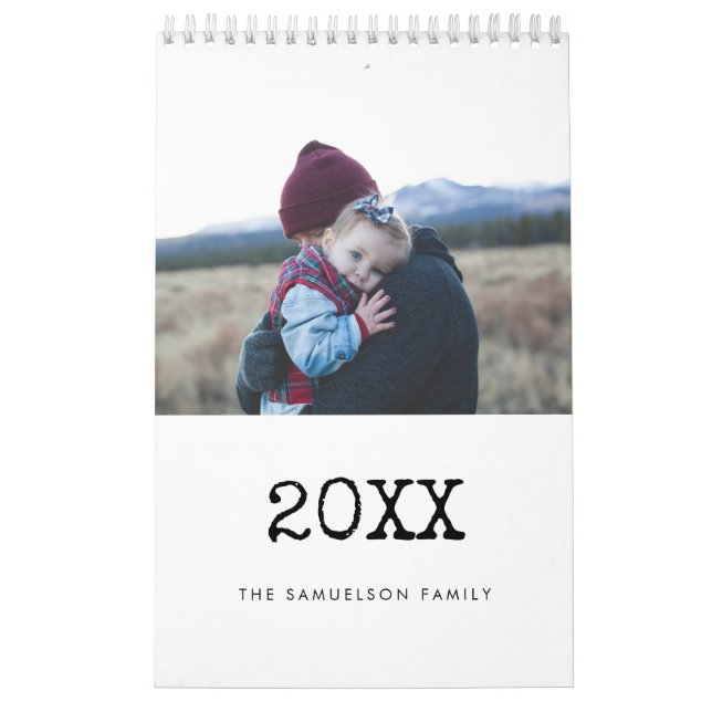 Vintage Schreibmaschinenschrift der 2026-Reihe Kalender (Titelbild)