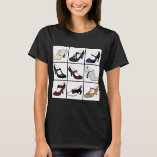 Vintage Schuhe (farbige) T-Shirt