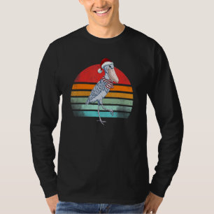 Vintage-Schuhschnabel Afrikanischer Vogel Azteken T-Shirt