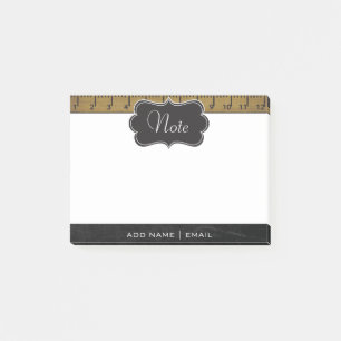 Vintage Schulnoten   DIY Text Post-it Klebezettel