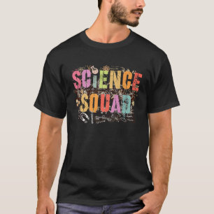 Vintage Schulung des WISSENSCHAFTLICHEN SQUAD-Tech T-Shirt