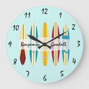 Vintage Schwämme Große Wanduhr