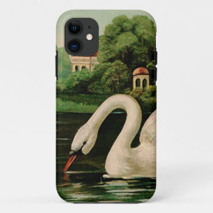Vintage Schwan im See Case-Mate iPhone Hülle