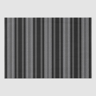 Vintage schwarz grau weiß grafisches Streifenmuste Seidenpapier
