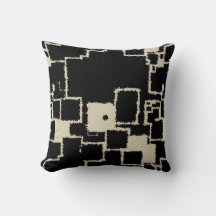 Vintage Schwarz- und Taupsplatz