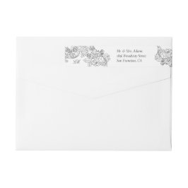 Vintage Schwarz-Weiß-Rückgabe