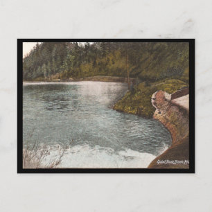 Vintage Schwarze Hügel Postkarte