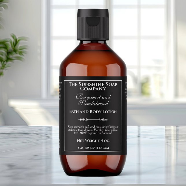 Vintage schwarze Kosmetikmarke (Von Creator hochgeladen)