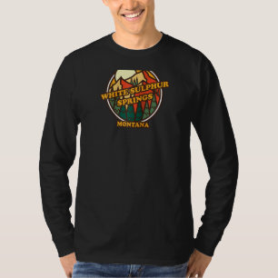 Vintage Schwefelquellen Montana Berg Hik T-Shirt