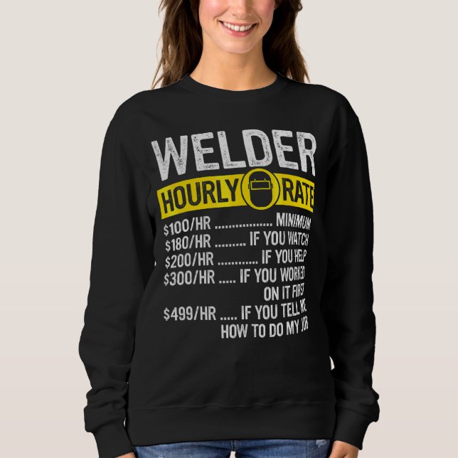 Vintage Schweißquote bei Bekleidung Sweatshirt (Vorderseite)