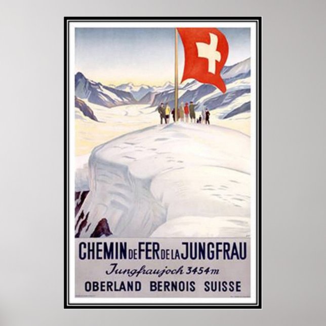 Vintage Schweiz - Poster (Vorne)
