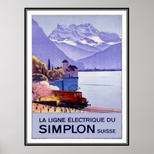 Vintage Schweiz - Poster