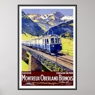 Vintage Schweiz - Poster