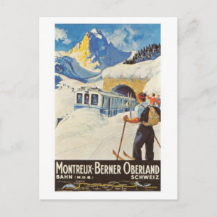 Vintage Schweiz - Postkarte