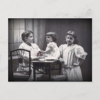 Vintage-Schwestern Postkarte